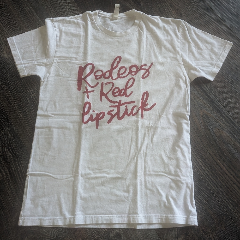 Next Level Apparel- Rodeos + Red Lipstick - women's medium